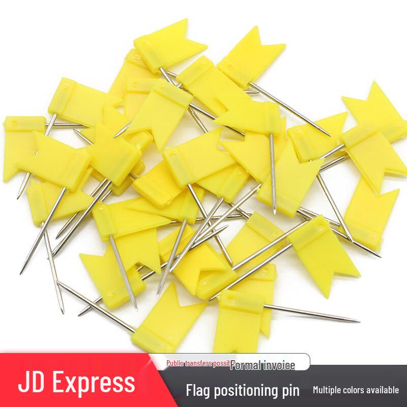 Topographic Map Flag Pins