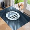 Soft Floor Carpet Swansea City Pattern Area Rug Decorative Mat For Home Room Decoration