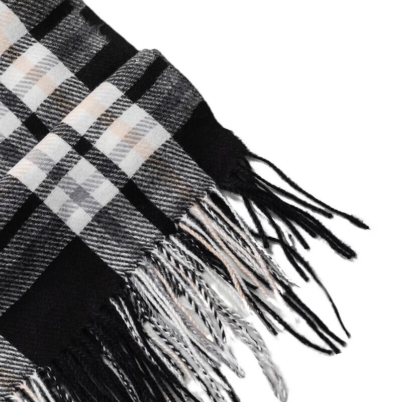 Aisiyalan Unisex Autumn Winter Plaid Scarf Shawl