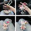 Maillard Plush Doll Plush Doll Key Pendant Soft Bag Hanging Ornaments Cute Puppy Keychain  Couple