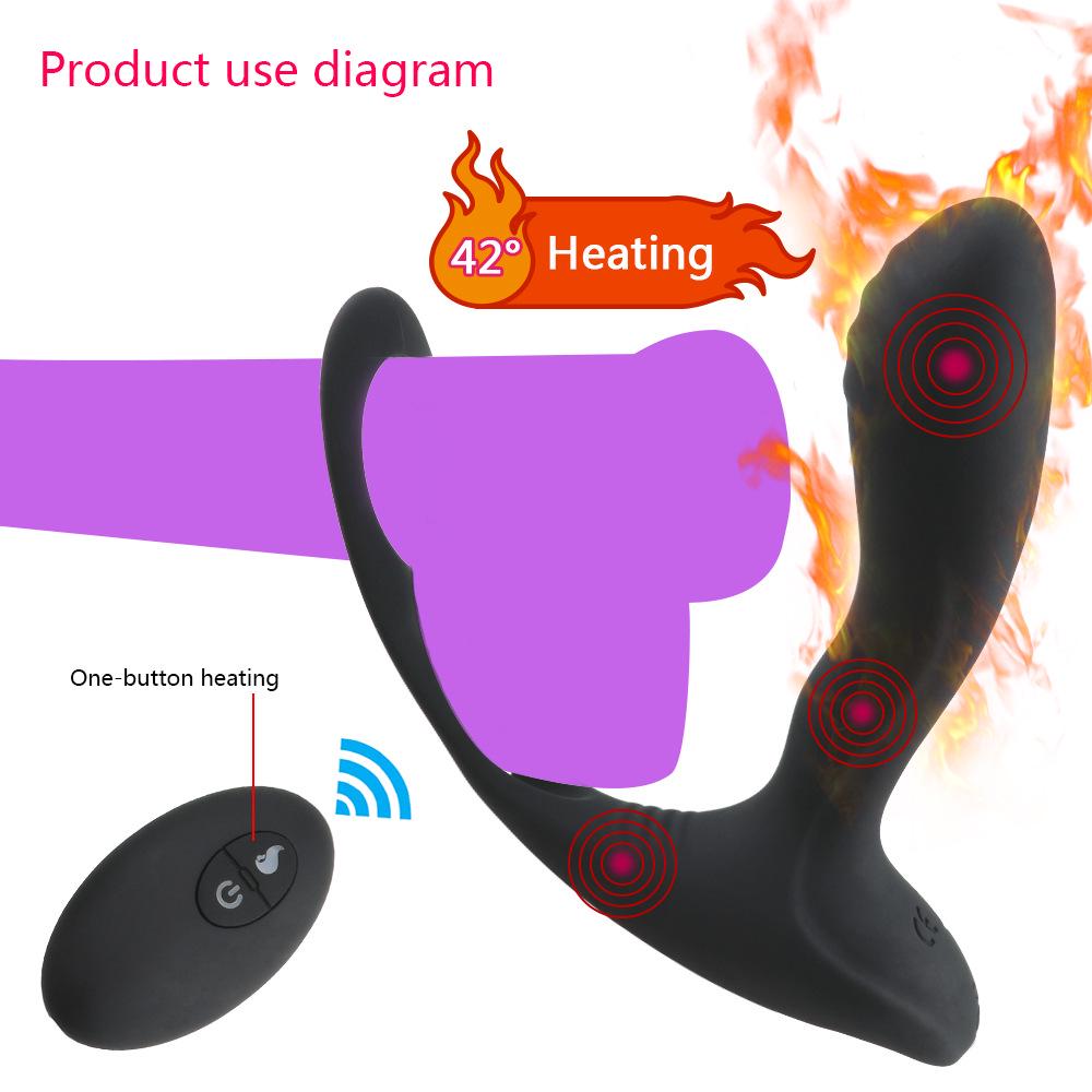 Vibrating Anal Plug Wireless Remote Control Rechargeable Silicone Butt Plug Anus Prostate Massager