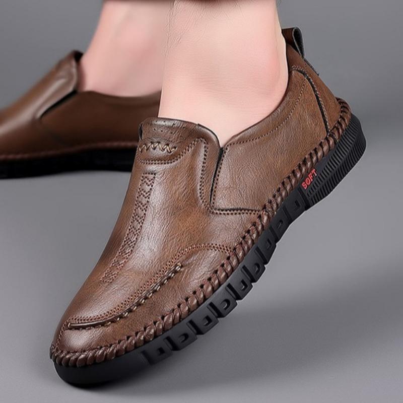 Scarpe da uomo mocassini in pelle marca Spring Business Casual fatti a mano scarpe da uomo outdoor sneakers basse da guida tenis masculino zapatos hombre