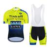 Saxo Bank Team Summer Bike Jersey Men Mtb Short Sleeve Cycling Set Shorts Set MTB Ropa Ciclismo Bicycle Shirts Maillot Clothing