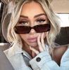 14 PCS Small Rectangle Sunglasses For Women Men Vintage Designer Square Sun Glasses Anti-glare UV400 Eyewear