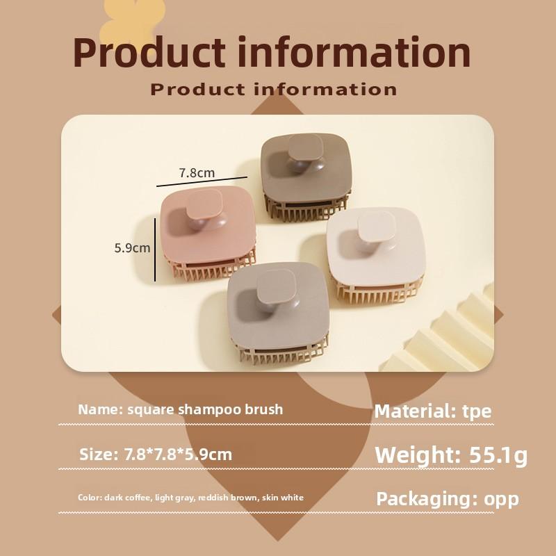 YPE Massage Comb Shampoo Head Massage Brush Hair Body Cleaning Comb Dandruff Removal Itching Relief Massager
