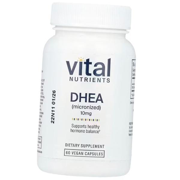 

Дегидроэпиандростерон, DHEA (Micronized) 10, Vital Nutrients 60вегкапс (72689002) 60vcaps