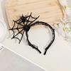 Halloweenská čelenka Dekorativní Slavnostní Pavouk Vlasová Obruč s Choker Náhrdelníkem Foto Rekvizity Maškarní Kostým Cosplay Doplňky