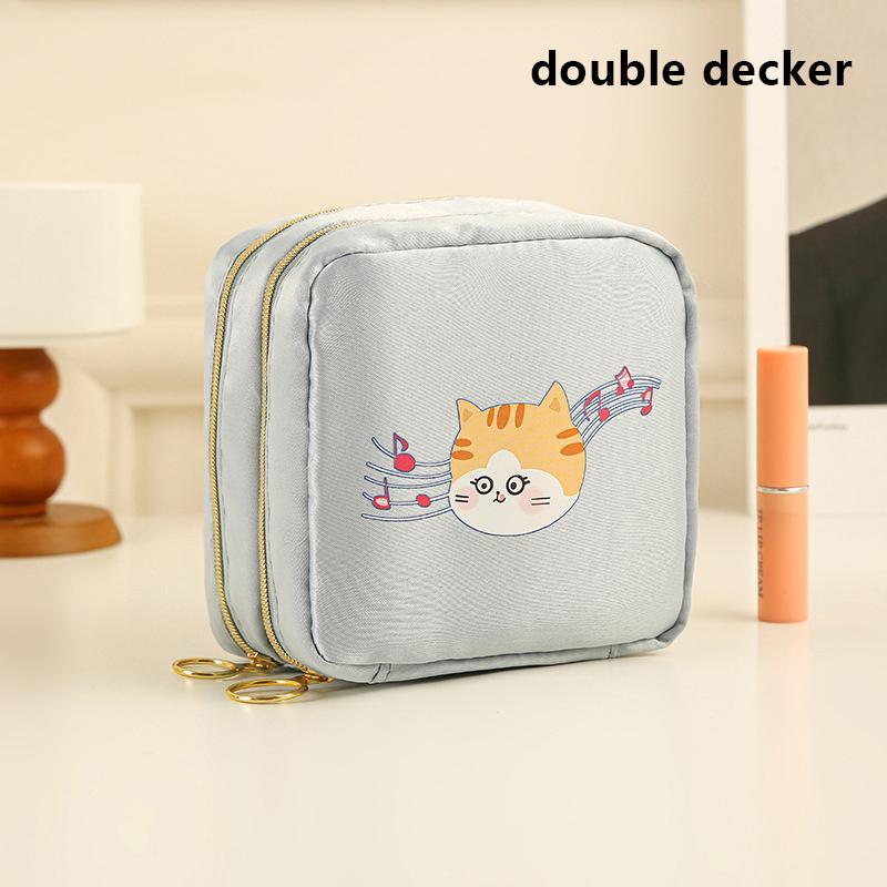 

Женщины Девочки Kawaii Косметика Макияж Тампон Салфетка Мешочек Сумка Для Хранения Монетница Гигиенические Прокладки Сумка Мини Кабели Для Передачи Данных Органайзер