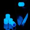 Leuchtende Ventilkappen, fluoreszierend, grün, blau, nachtleuchtend, für Auto, Motorrad, Fahrrad, Rad, Styling, Reifennabe, Leuchtkappe, Dekor