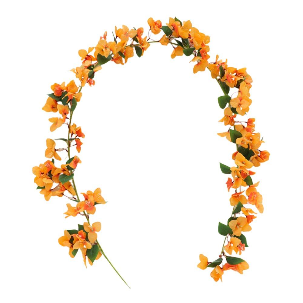 

Multicolor Bougainvillea Artificial Flower Vine Green Leaves Photo Props Artificial Flower Ornament Hanging Decoration