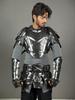Moria Dwarf Armor Outfit, Medieval Blackened Steel Warrior Suit for Cosplay and Reenactment