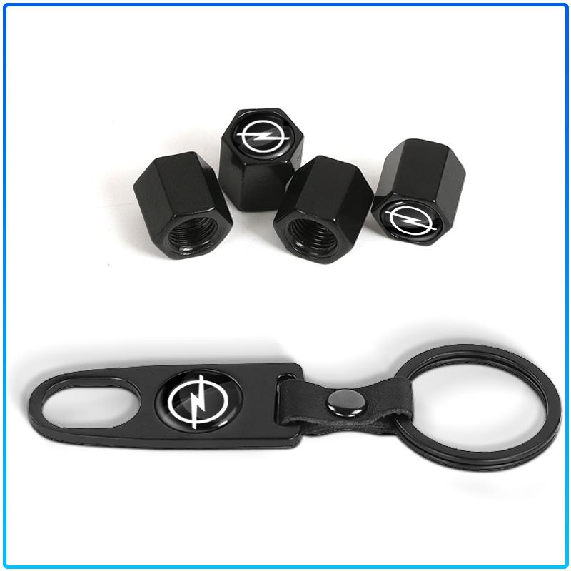 1Pcs Car Keychain Auto Tire Valve Cap Car Emblem Accessories For Opel Astra H G Corsa Insignia Astra Antara Meriva Zafira Interior
