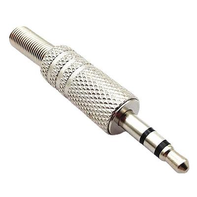 1Pcs Replacement 3.5Mm 2 Pole Male Repair Headphones Audio Jack Plug Connector