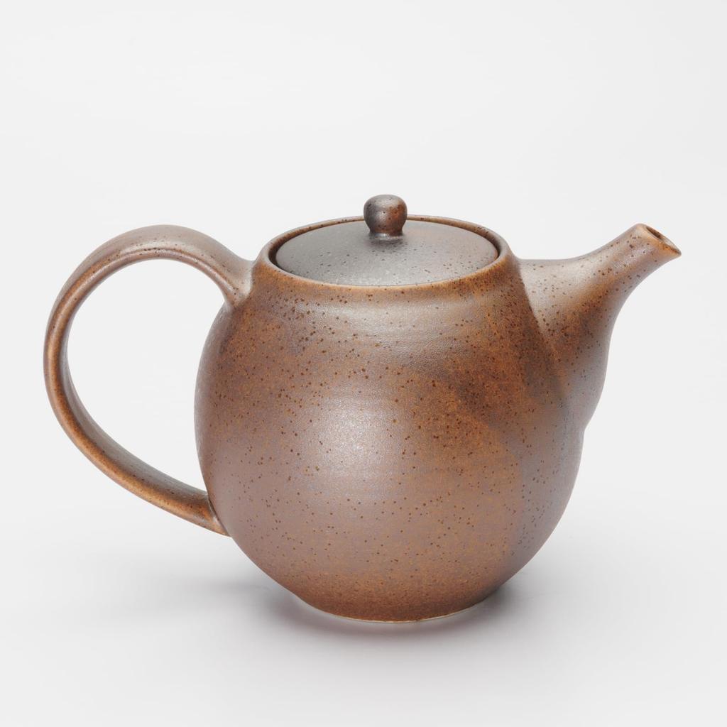 Mino Ware Approximately 500ml Black Shigaraki Made In Teapot, Capacity, Style, Japan, 500-06