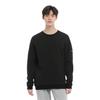 Skechers Letter Round Neck Comfortable Sports Sweatshirt Men Sweatshirt Carbon-Black P423M137-0018