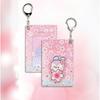 BTS BT21 Official Minini PU Leather Patch Card Holder CHEERY BLOSSOM Authentic
