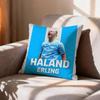 Football Star EErling HHaaland   Pillow Case Pattern Printed Pillowcase For Living Room Sofa Cushion Cover