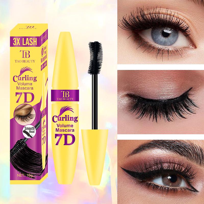 Tao Beauty Volumizing Curling Lengthening Mascara & Waterproof Eyeliner, Multi-Use Lash Primer Mascara 1