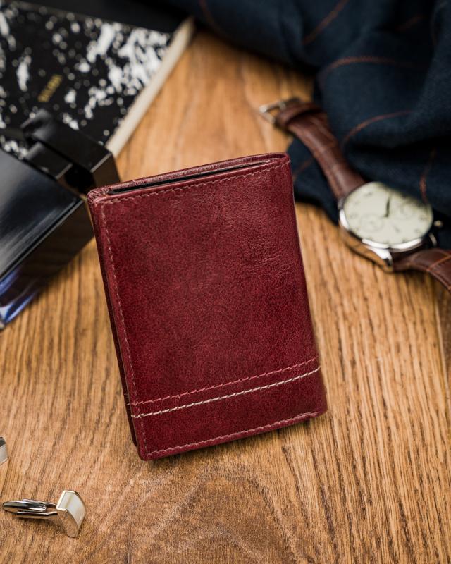 Small Leather Wallet with RFID Protection Stop - Always Wild