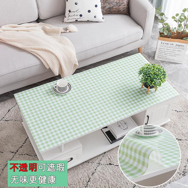 

Прямі продажі з фабрики ПВХ скатертина Водонепроникна, Захист від опіків та Маслостійка Підкладка на кавовий столик М яке скло Пластикова підкладка на обідній стіл 60*60cm