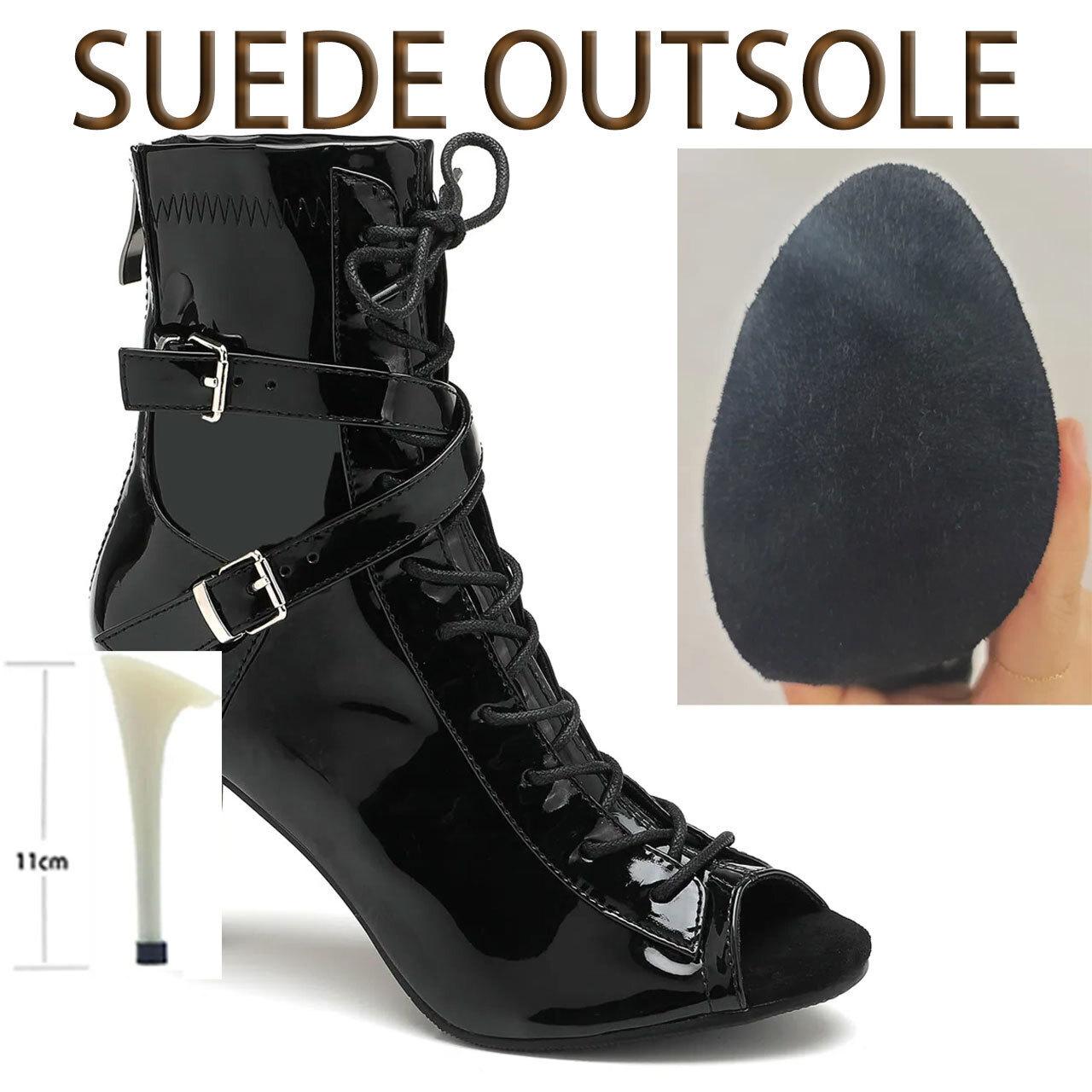 

Женские высококачественные ботильоны на тонком каблуке со шнуровкой, женская обувь для латиноамериканских джазовых танцев, уличные сексуальные ботильоны на шпильках, размер плюс 46 39