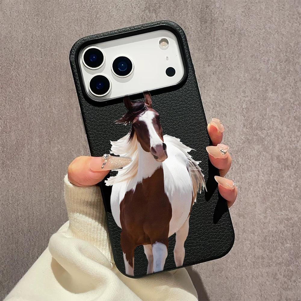 Galloping Steed Phone Case For IPhone 17 17Air 16 15 14 13 12 11 Pro Max XR XS Max 7 8 Plus Cover Case Funda Bumber Coque