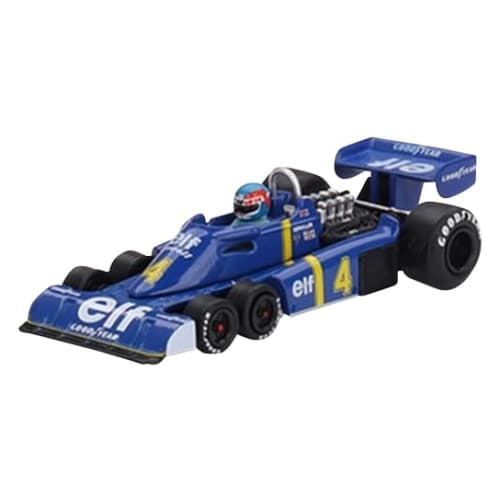 

TrueScale Miniatures MINI GT 1/64 Scale Model Kit: Tyrrell P34 #4, 2nd Place Winner, 1976 Swedish Grand Prix, Patrick Depailler