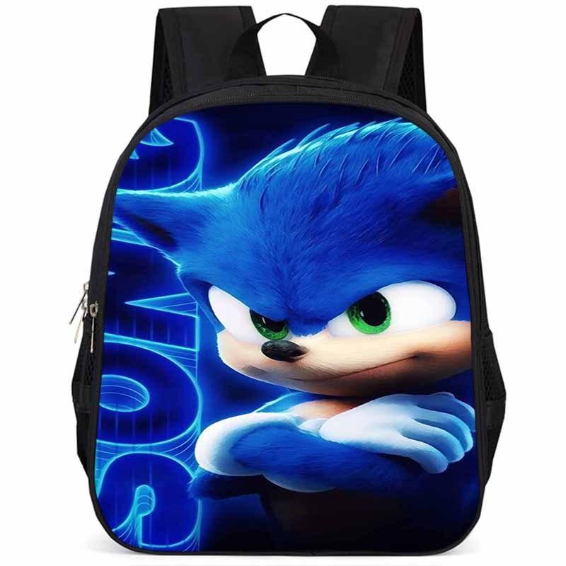 Sonic 15-inch Large Capacity Lightweight Oxford Cloth Backpack For Kids
