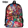 Hell Inn Hazbin Hotel Student School Bag High Value Leisure Oxford Ridge Relief Backpack