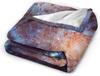 Spiral Galaxy Throw Blankets All Season Ultra Soft Warm Fleece Blanket for Home Bed Sofa Couch Chair Outdoor Travel Camping 50x4