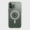Transparent Magnetic Phone Case for iPhone 16 Pro Max with Animated Pop-Up Window and Triple-Edge Protection