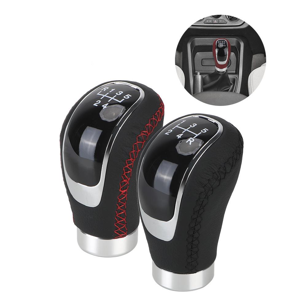 Schaltknauf, 5/6-Gang-Schalthebel, Schaltgetriebe, Auto, PU-Leder mit Schaltknauf