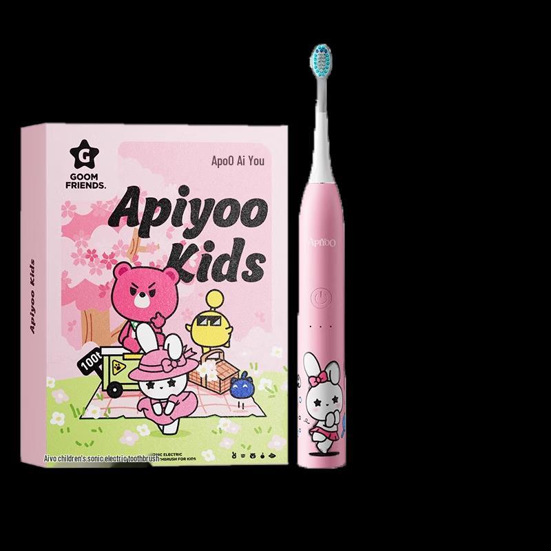 ApiYoo A7 Kids Sonic Electric Toothbrush CN plug (adapter included)