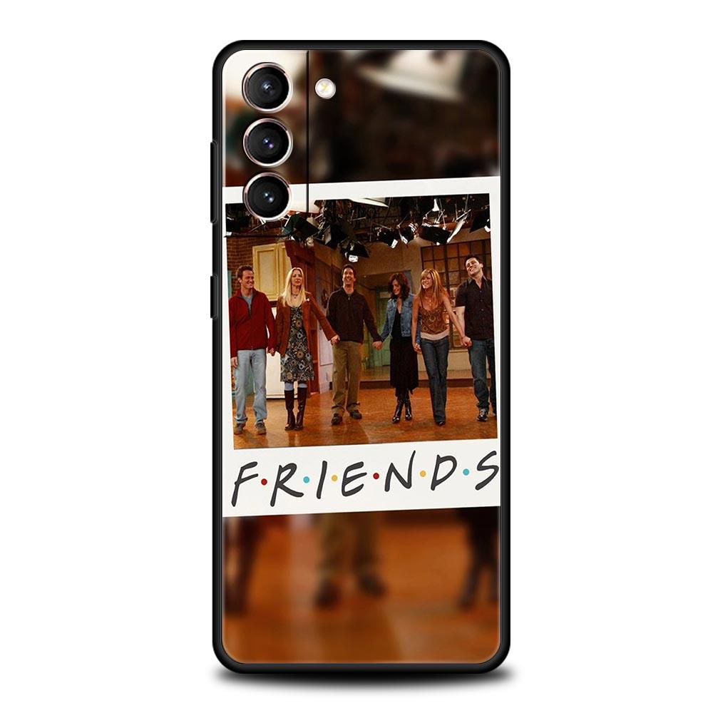 Friends Phone Case for Samsung Galaxy S26 S25 S24 S23 S22 S20 S21 FE Ultra S25 Edge Plus 5G Soft TPU Cover Fundas Capa Coque Bag