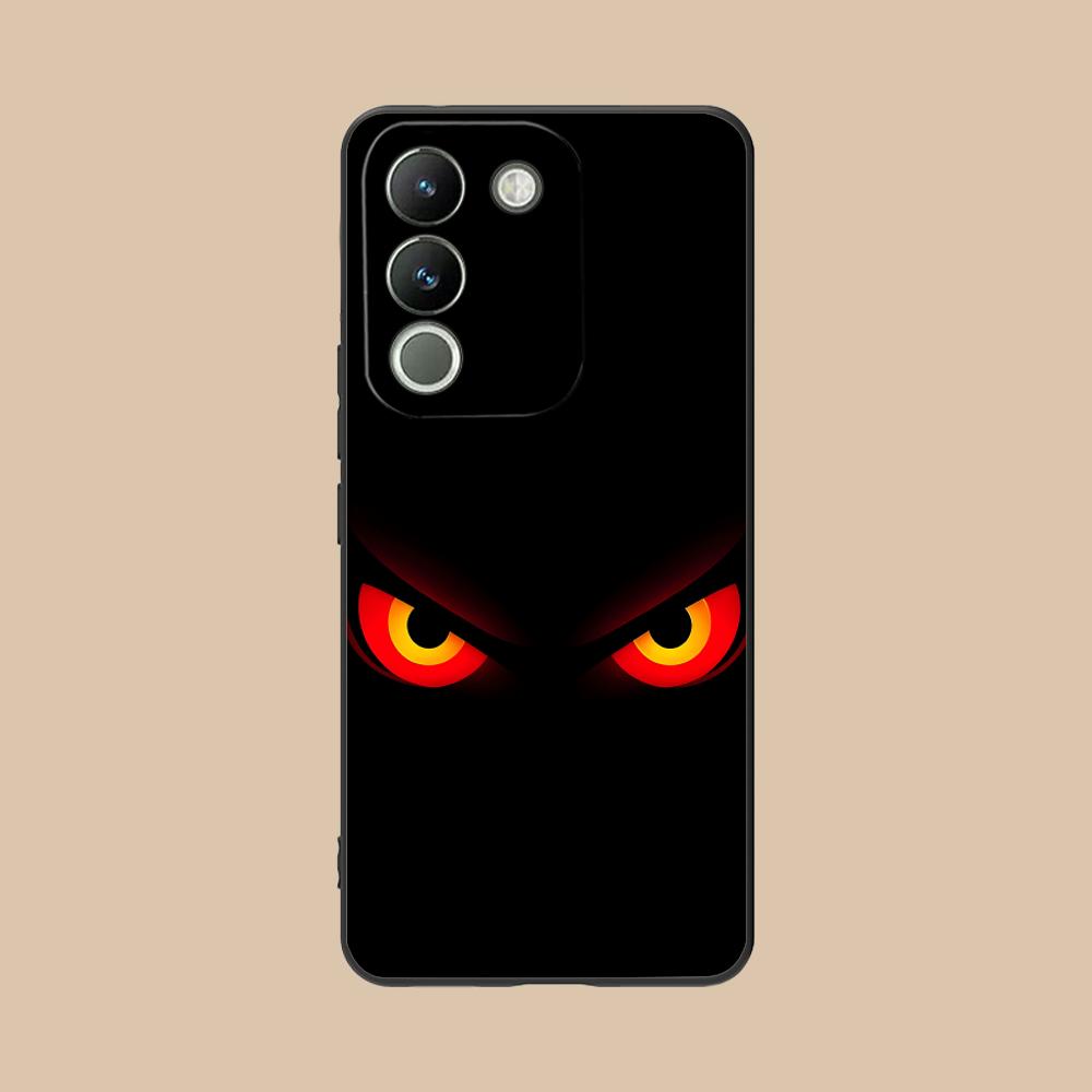 Anime Eyes Phone Case for VIVO Y77 76 75 74 73 72 58 56 55 51 50 38 36 Y19 Y18 Y03 Y01 5G Soft TPU Shockproof Cover