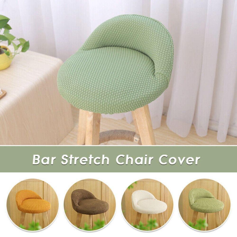 Elastic Dining Chair Cover Low-back Chair Covers  For Banquet Hotel Dining Home Decoration