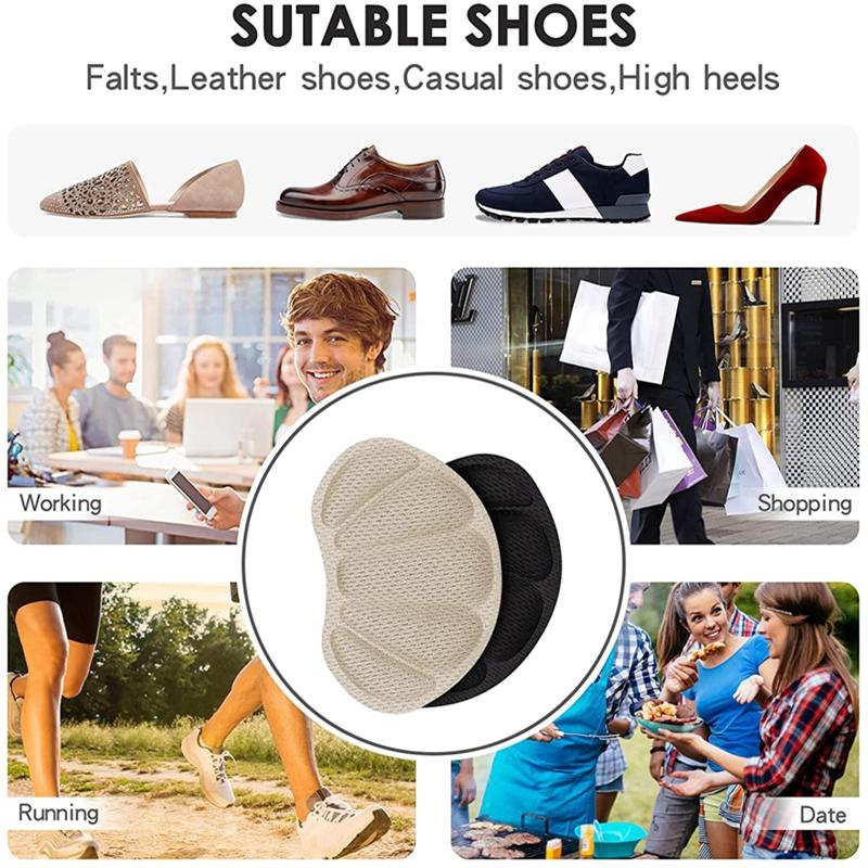 New Self-Adhesive Insoles for Sport Running Shoes Adjust Size Heel Liner Grips Protector Sticker Pain Relief Patch Foot Care Pad