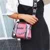 Trendy Women Letter Shoulder Bag Popular Female Handbag Holiday PU Messenger Exquisite Crossbody Bag
