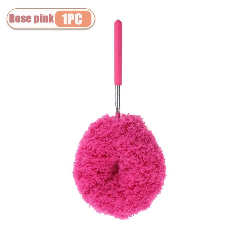 1-10PCS Extendable Feather Duster for Home Cleaning Washable Reusable Dusting Stick for Ceiling Corner Gap Furniture