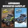 2.4G Rc Self-Absorbing Amphibious Climbing Car Stunt High-Pressure Water Gun Dual Remote Control Off-Road Vehicle Water Toys
