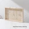 Nordic Beige Travertine Marble Tray: Light Luxury Entrance Hall Decoration & Jewelry Storage Ornament