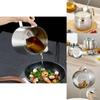 Stainless Steel Oil Bottle With Filter For Kitchen Large Capacity Oil Storage And Residue Separation