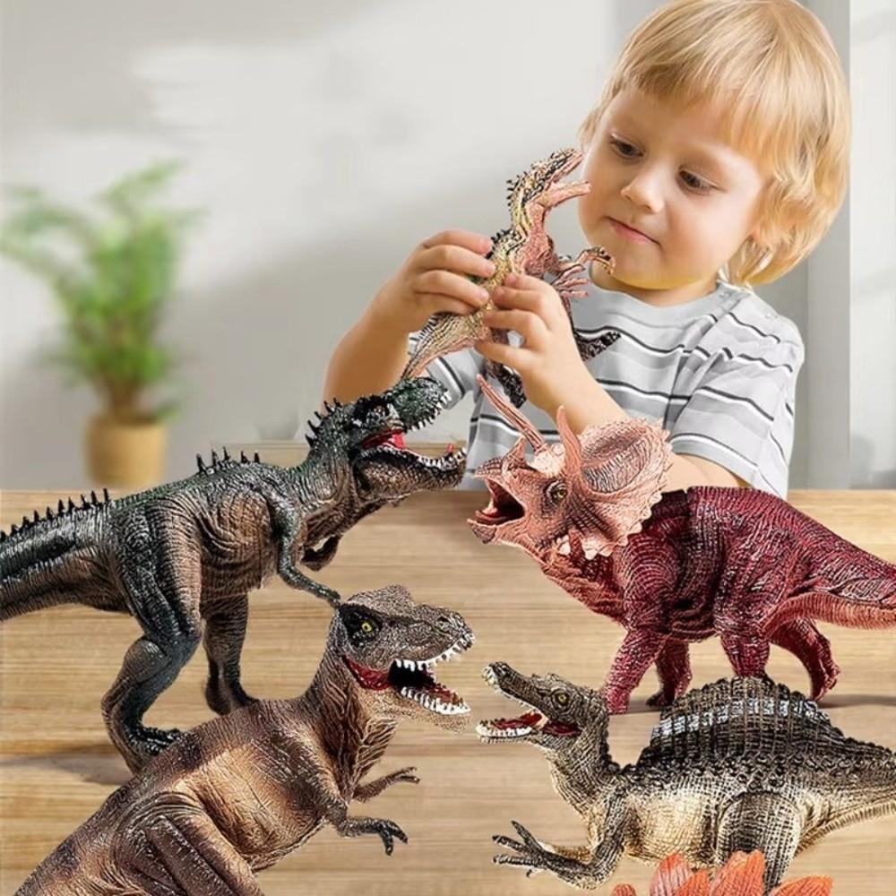 PVC Dinosaur Figure Set Tyrannosaurus Realistic Dinosaur World Toys Dinosaur Figurines Kids