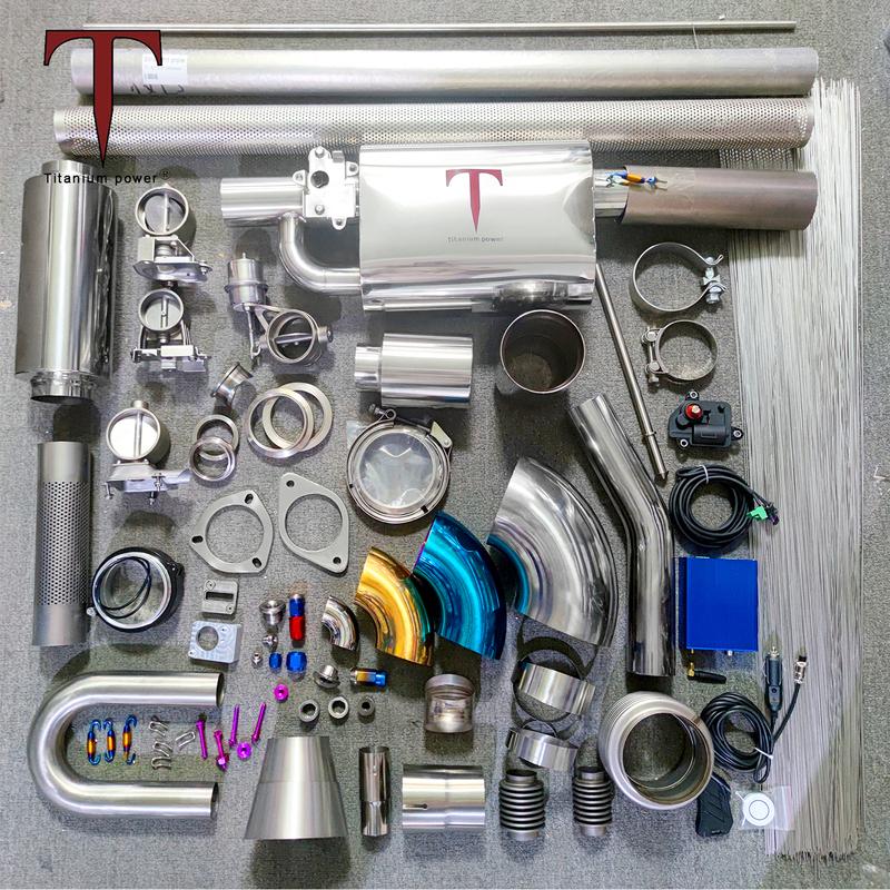 3~4inch Aluminum/Stainless Steel Vanjen Flange Set HD V-band Intercooler Tube Clamp for Cars