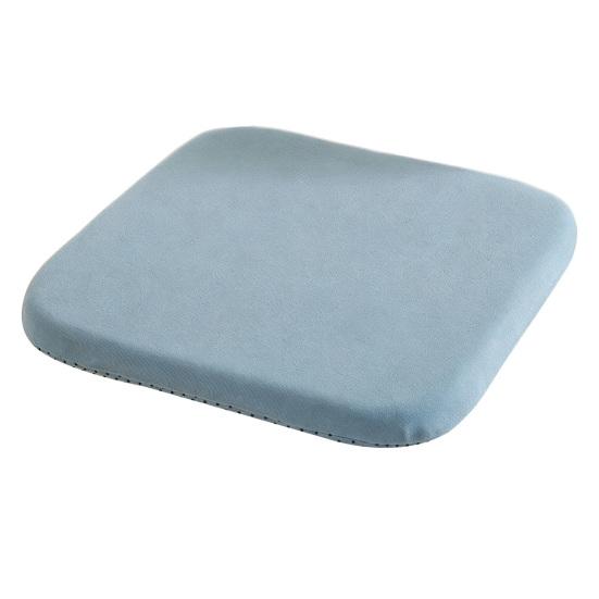 Non Slip Seat Pad with Straps Memory Foam Chair Cushion, Thickened Dining Straps, Soft Velvet Fleece Cushion Non-Slip Backing, Washable for