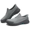 Skechers Go Walk 7 Chaussures de Style Casual Confortables Durables Respirantes Basse Tige Homme Baskets Gris 216553-GYCC