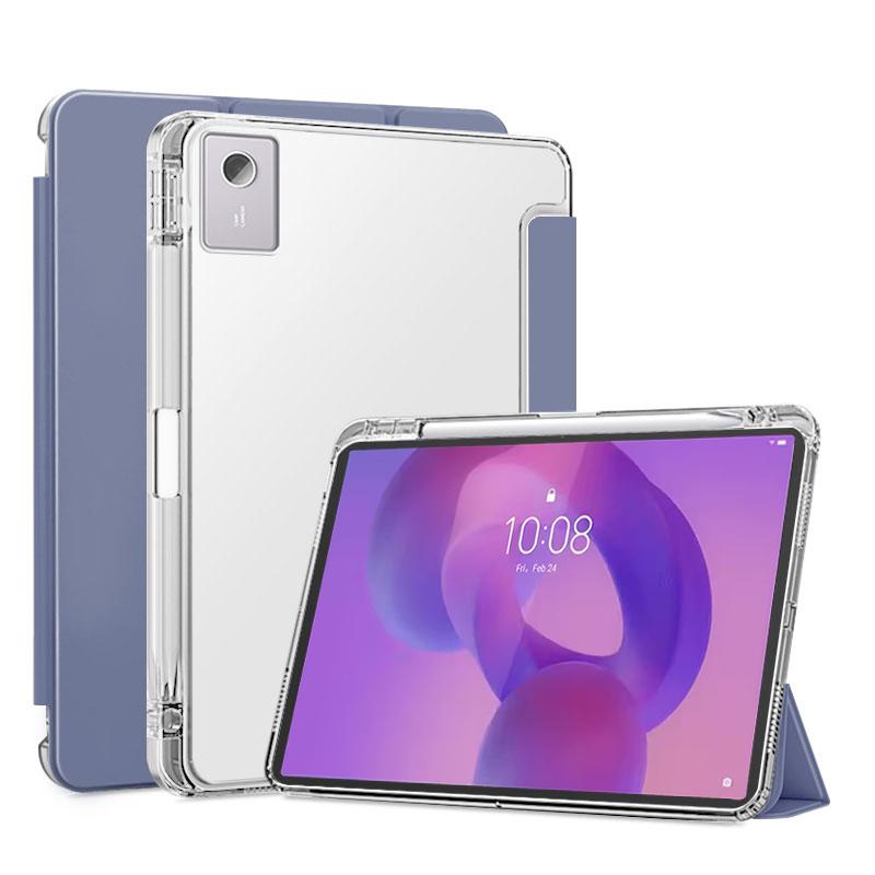 For Idea Tab Plus 12.1 Case with Pen Holder Leather Soft Back Stand Cover For Xiaoxin Pad 12.1 Inch Case Tb365fc Tb361fu