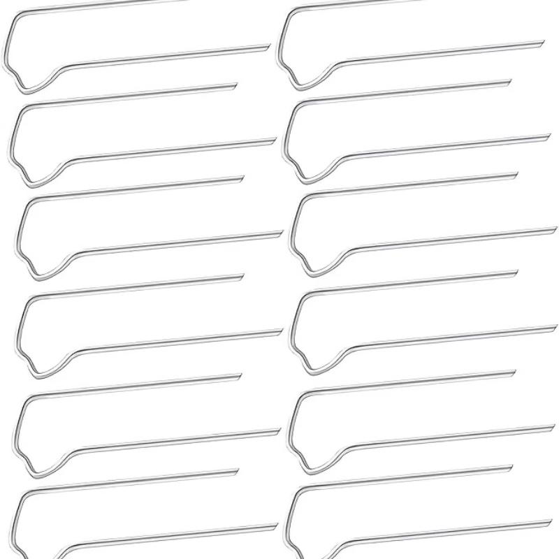 100pcs Metal Floral Pins, 1.81 Inch U Pins for Crafts, Flower Pins Greening Pins, Plant Pins for Indoor Plants, DIY Craft Projects Bouquet