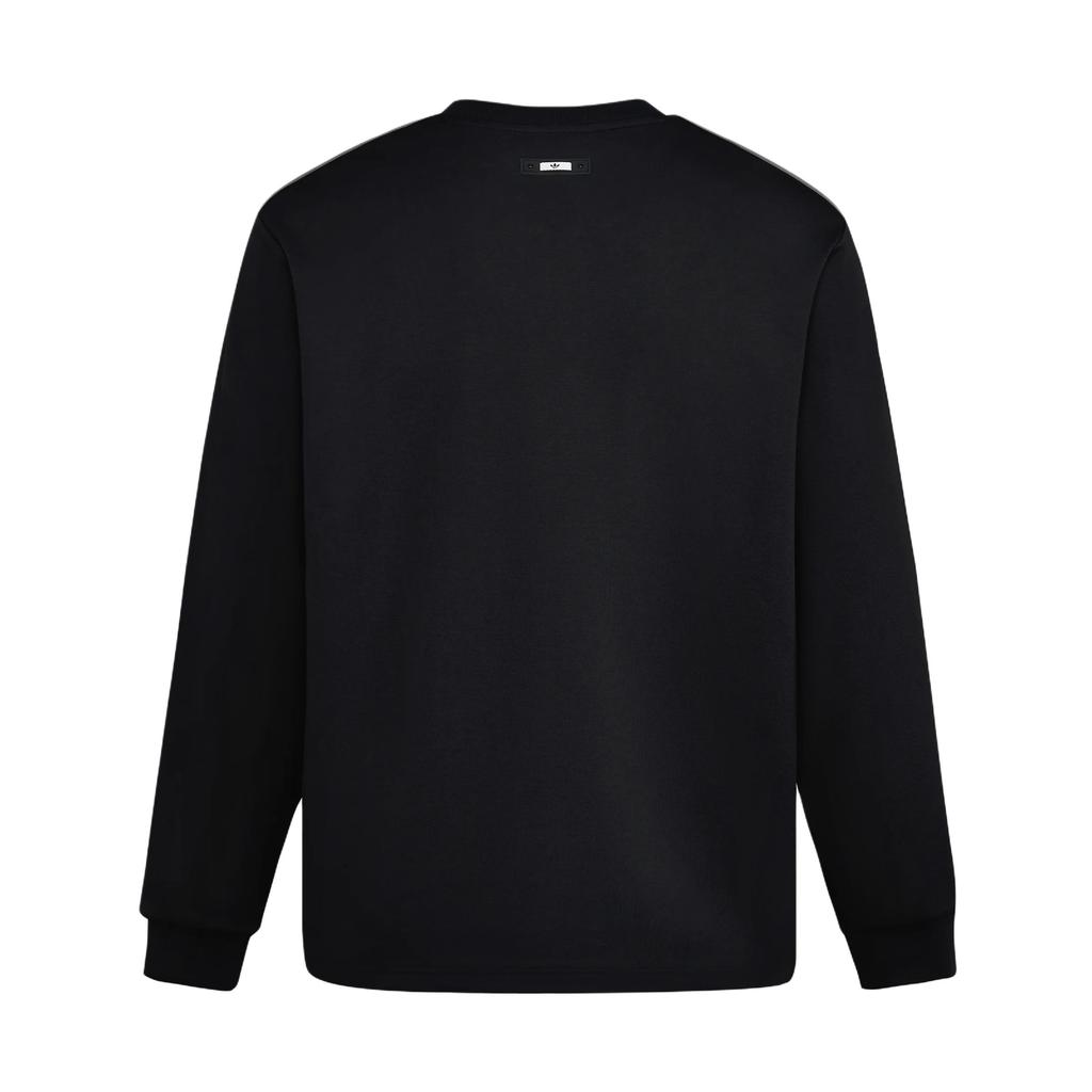 Adidas Originals Cali Loose Three Stripes Crew Neck Long Sleeve T-Shirt Men Tops LC8314