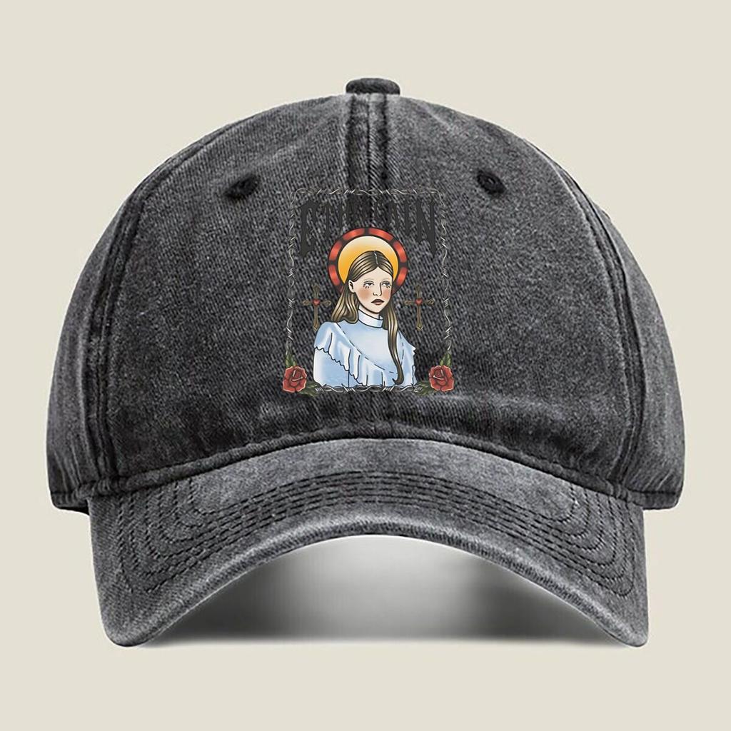 Ethel Cain Portrait Fashion Washed Baseball Cap Hat Outdoor Activities